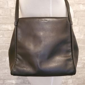 Nine West Black Leather Purse